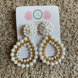 Lisi Lerch White Statement Earrings